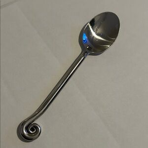Pottery Barn Fiddlehead 8.5” spoon